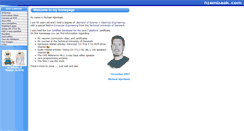 Desktop Screenshot of hjembaek.com